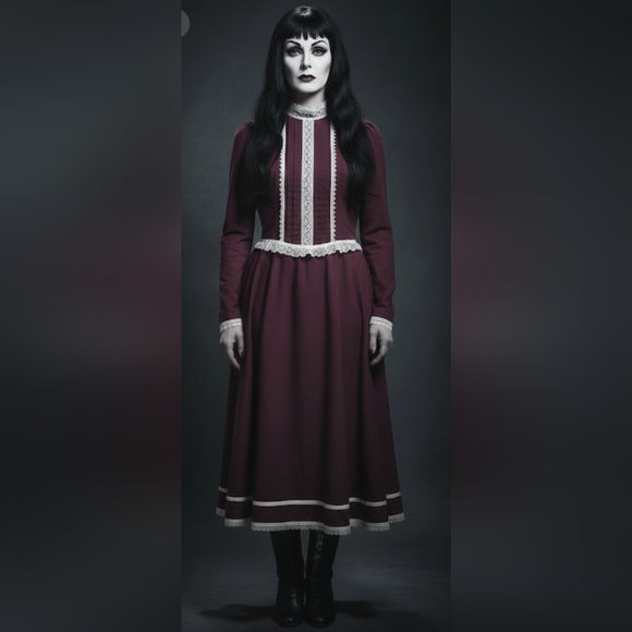 Vintage 70s Gunne Sax Junior Dress S - Picture 1 of 17